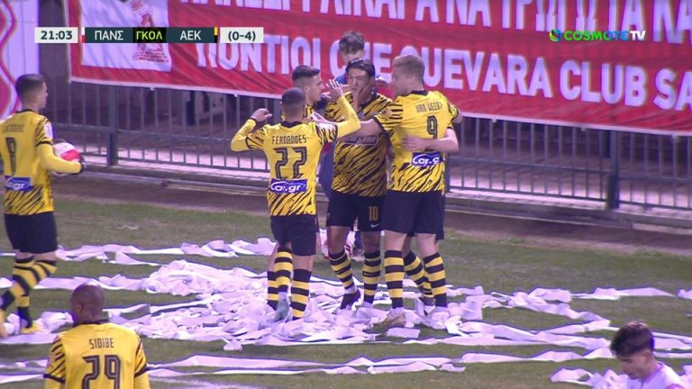 Video | Πανσερραϊκός – ΑΕΚ 0-1: O Τσούμπερ μοιράζει, ο Μάνταλος σκοράρει