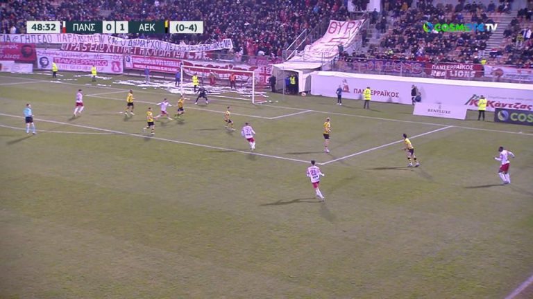 Video | Πανσερραϊκός – ΑΕΚ 1-1: Όμορφη συνεργασία, σκοράρει ο Κατσαντώνης