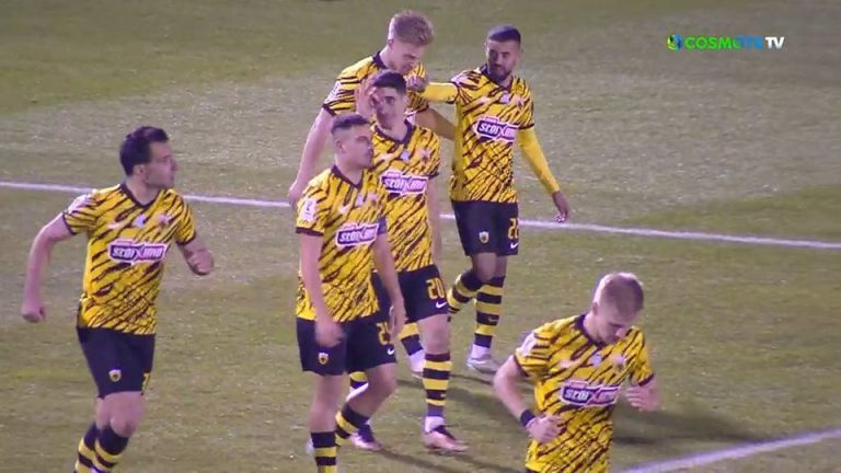 Video | Πανσερραϊκός – ΑΕΚ 1-2: Άμεση απάντηση ξανά με Μάνταλο