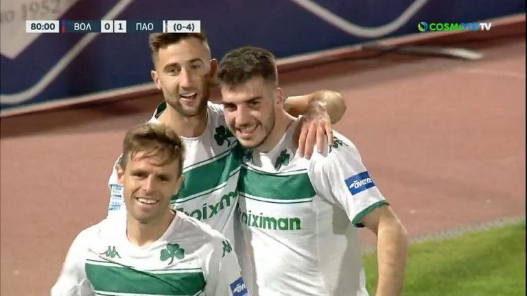 Video | Βόλος ΝΠΣ – ΠΑΟ 0-2: Ο Σπόραρ με κοντινή προβολή διπλασιάζει τα τέρματα για τους “πράσινους”