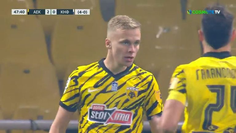 Video | AEK- Κηφισιά: Ορμώμενος Ραντόνια εκτελεί για το 2-0