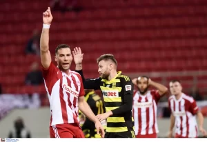 Ολυμπιακός – Άρης 1-0: Πήραν προβάδισμα για την πρόκριση οι “ερυθρόλευκοι”