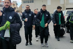 Χαρίτος: «Να παρουσιαστούμε συγκεντρωμένοι κι αποφασιστικοί στο γήπεδο»
