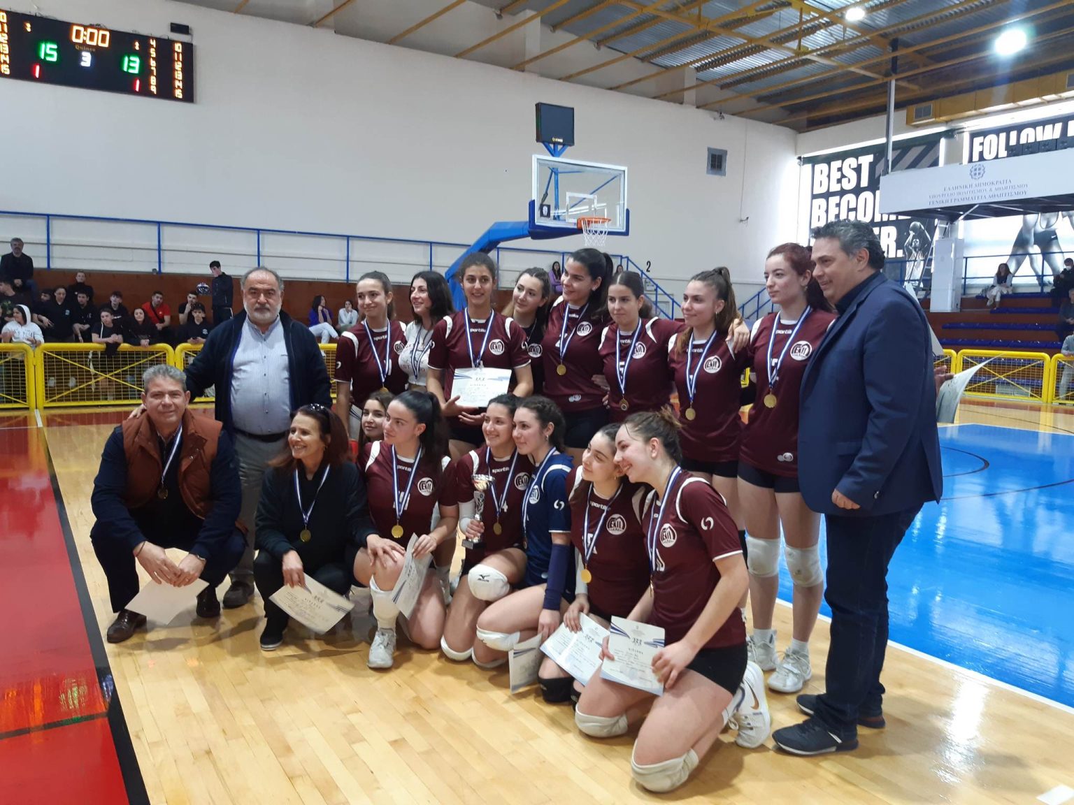 Σχολικοί Αγώνες Βόλεϊ: Πρωταθλητές Ηρακλείου το 11ο ΓΕΛ στα κορίτσια και το ΓΕΛ Ν. Αλικαρνασσού στα αγόρια!