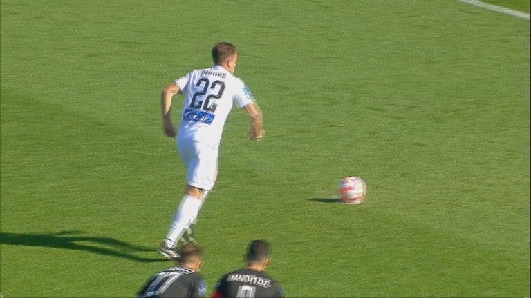 Video | ΠΑΟΚ – Λαμία 1-0: O Σβαμπ σκοράρει από την άσπρη βούλα