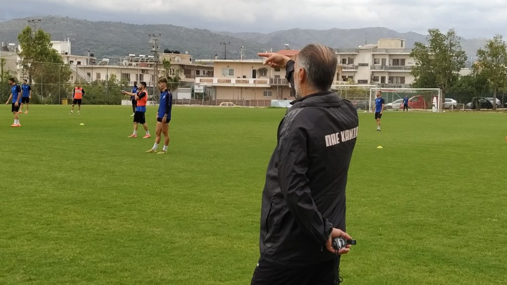 Στην τελική ευθεία για το παιχνίδι με την ΑΕΚ Β’ τα Χανιά