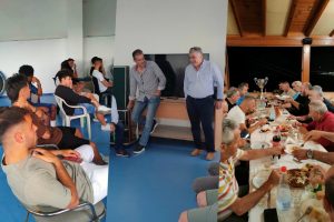 Pics | ΠΟΑ: Τελευταία συνάντηση και τραπέζι μετά την άνοδο στην Γ’ Εθνική