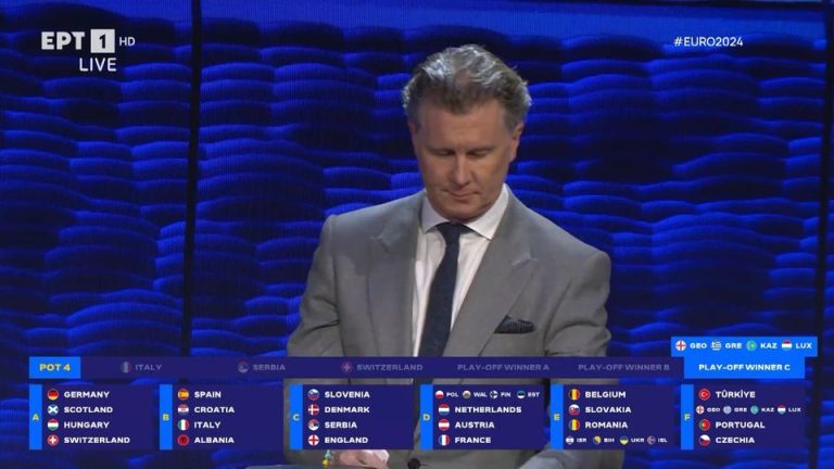 Video | Ο όμιλος της Ελλάδας αν προκριθεί στο EURO 2024