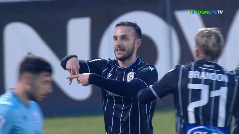 Video | Πανσερραϊκός – ΠΑΟΚ | 0-2, σημαντικό προβάδισμα με Σάστρε
