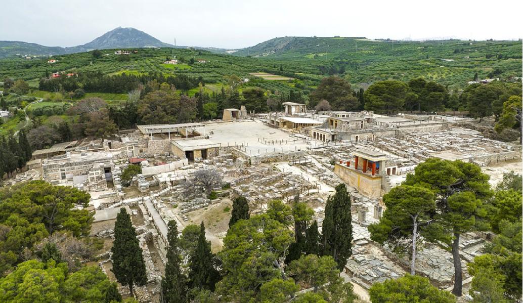 Κνωσός: Δίκτυο πυροπροστασίας και αντικεραυνική εγκατάσταση θωρακίζει τον αρχαιολογικό χώρο