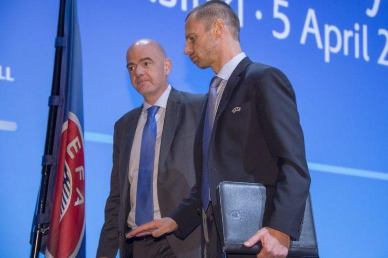 Αποχώρησε από το Συνέδριο της FIFA ο Τσέφεριν λόγω… Ινφαντίνο: «Λυπηρό…»