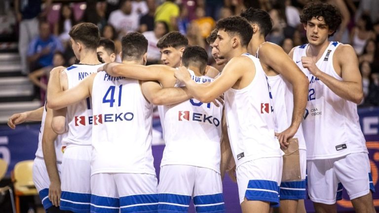 Ελλάδα-Σλοβενία: Στη μάχη για τις θέσεις 5-8 η Εθνική Νέων