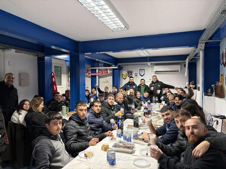 Τραπέζι της Δαμάστας στην ομάδα και τους φιλάθλους της!
