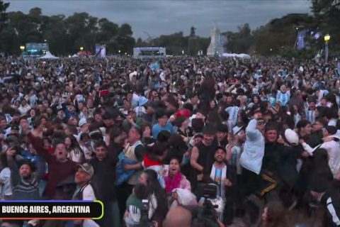 Τρέλα στο Μπουένος Άιρες για την πρόκριση της Αργεντινής – Δείτε το video