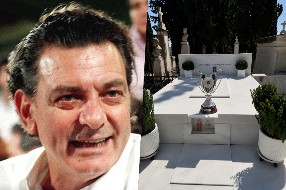 Δεν ξέχασε τον Θόδωρο Βαρδινογιάννη ο ΟΦΗ – Πήγε το κύπελλο στο μνήμα του