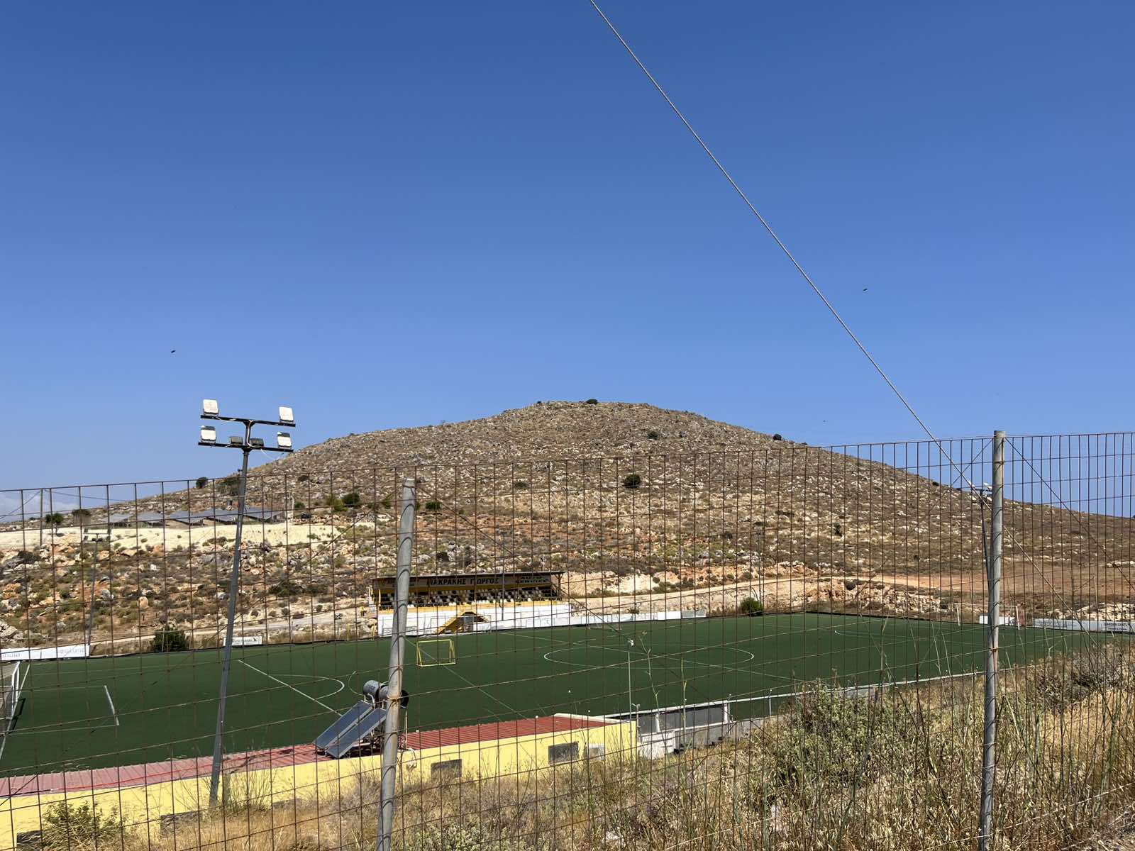 Ρωμανός: Εγκρίθηκε η χρήση του γηπέδου της Ελιάς ως πρώτης έδρας και εκείνου της Χερσονήσου ως δεύτερης