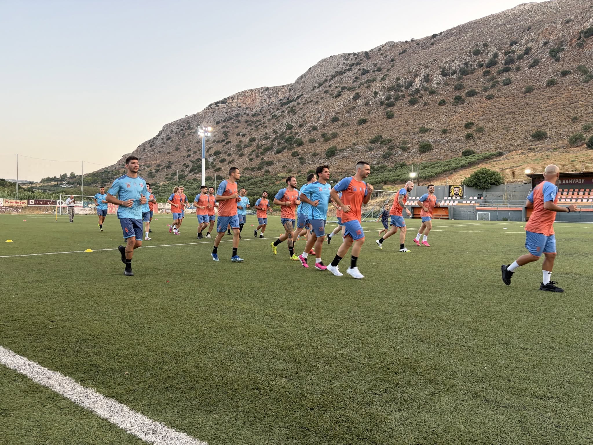 Αλμυρός: Συνεχίζει τη δουλειά και ετοιμάζεται για το πρώτο φιλικό