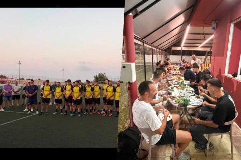 Αγιασμός και μετά… μπάρμπεκιου στην ΑΕΚ