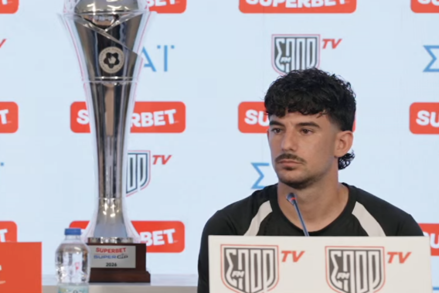 Ανδρούτσος: «Το μυαλό μας μόνο στο Super Cup – Σημαντικό για τον κόσμο μας που ταξίδεψε στους δύο προηγούμενους τελικούς»