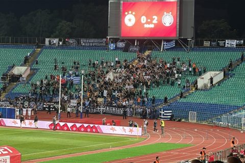 Έξαλλοι πανηγυρισμοί από τον κόσμο μετά την ιστορική πρόκριση επί της ΤΣΣΚΑ Σόφιας!