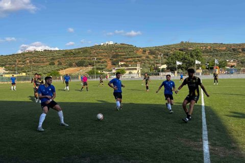 O Ρεθυμνιακός στον τελικό του Μαρκομιχελάκειου με γκολ του Νίκολλι