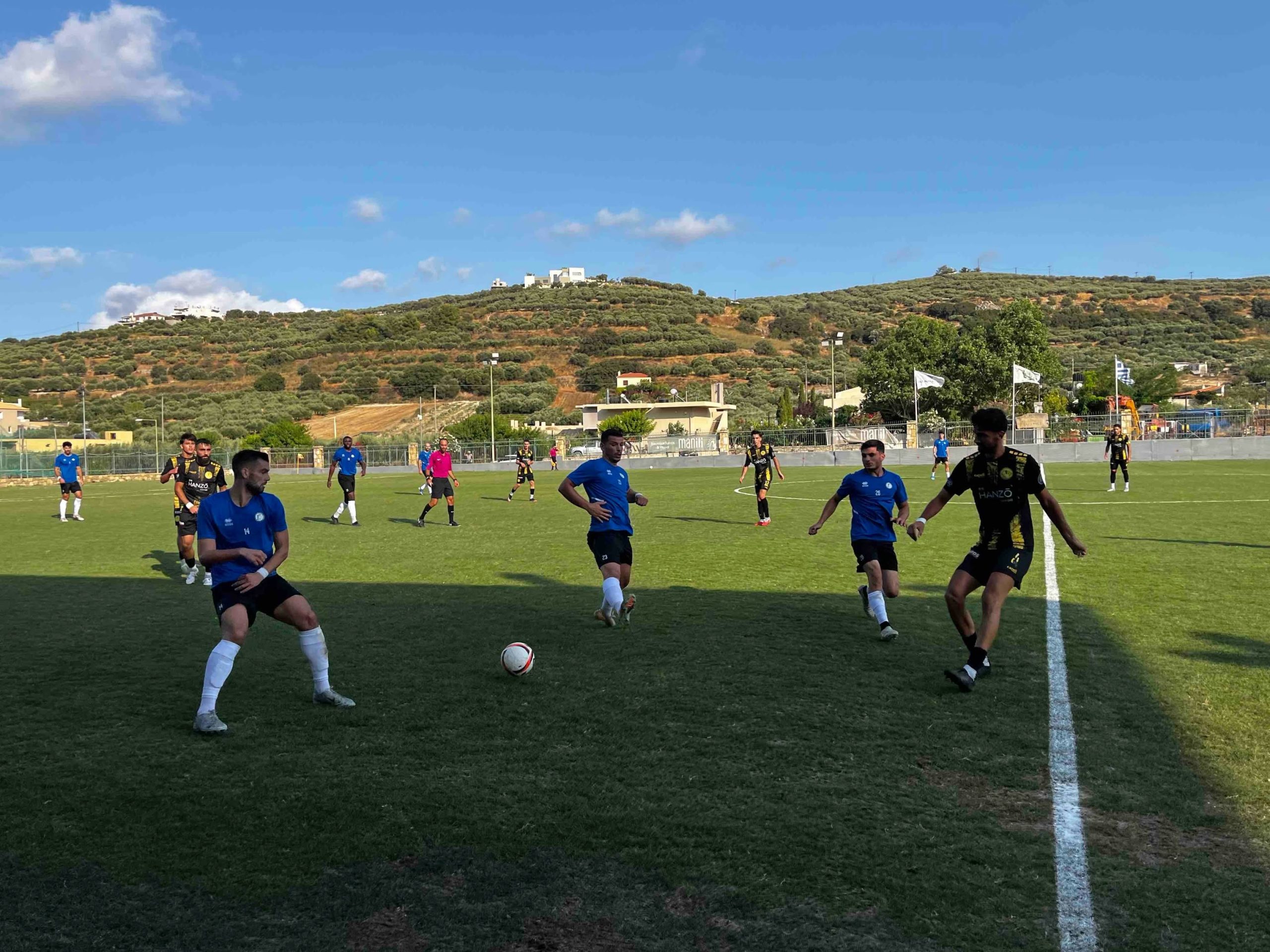 O Ρεθυμνιακός στον τελικό του Μαρκομιχελάκειου με γκολ του Νίκολλι
