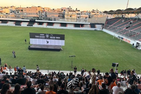Κατάμεστο το “Γεντί Κουλέ” για τους Υπεπρωταθλητές Ελλάδας – Το αδιαχώρητο στις θύρες 8, 9!