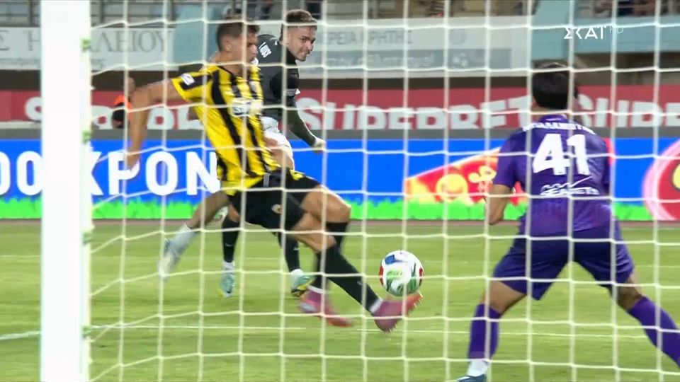 Video | ΑΕΚ – ΟΦΗ: Μεγάλη επέμβαση του Μπαλαμώτη στο σουτ του Νους