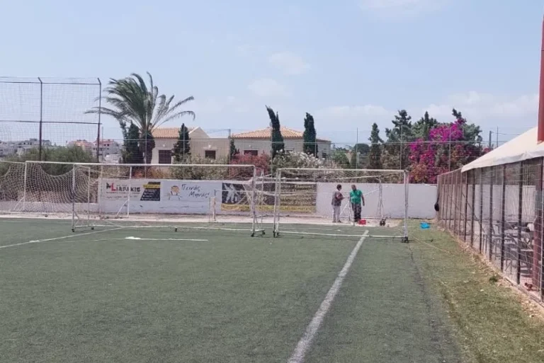 Ξεκίνησαν οι εργασίες στο γήπεδο της Μινωικής