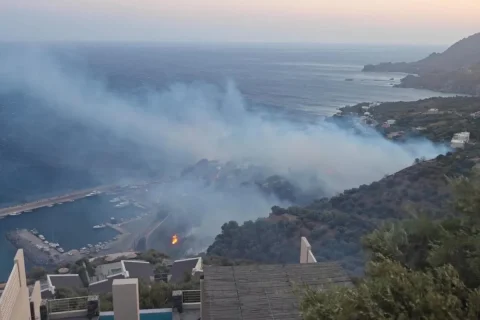 Ρέθυμνο: Στον Εισαγγελέα άνδρας που συνελήφθη για τη φωτιά στα Σελλιά