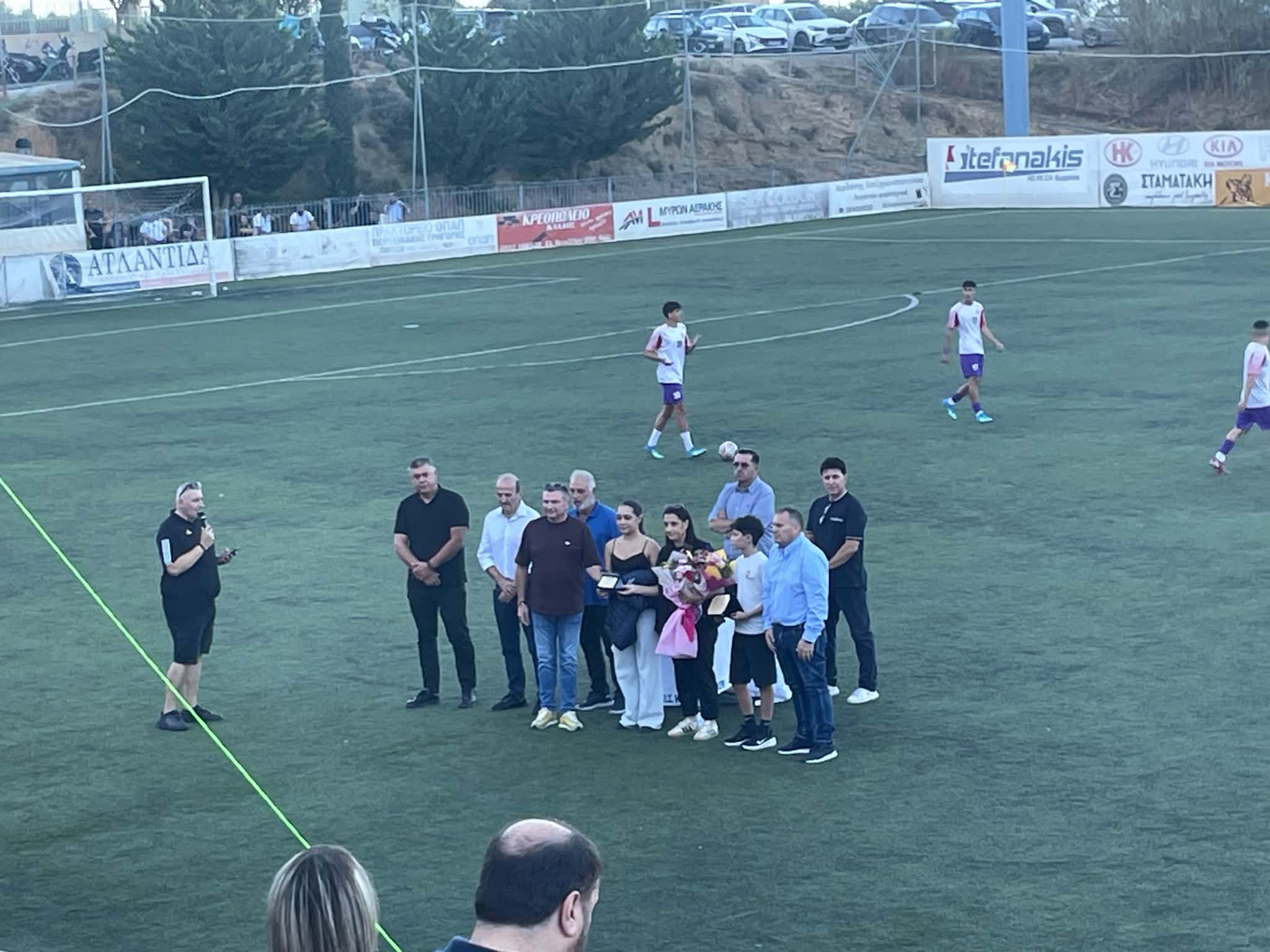 Τιμήθηκε η μνήμη του Γιώργου Γκαβόπουλου στο ημίχρονο του Εργοτέλης – Χερσόνησος