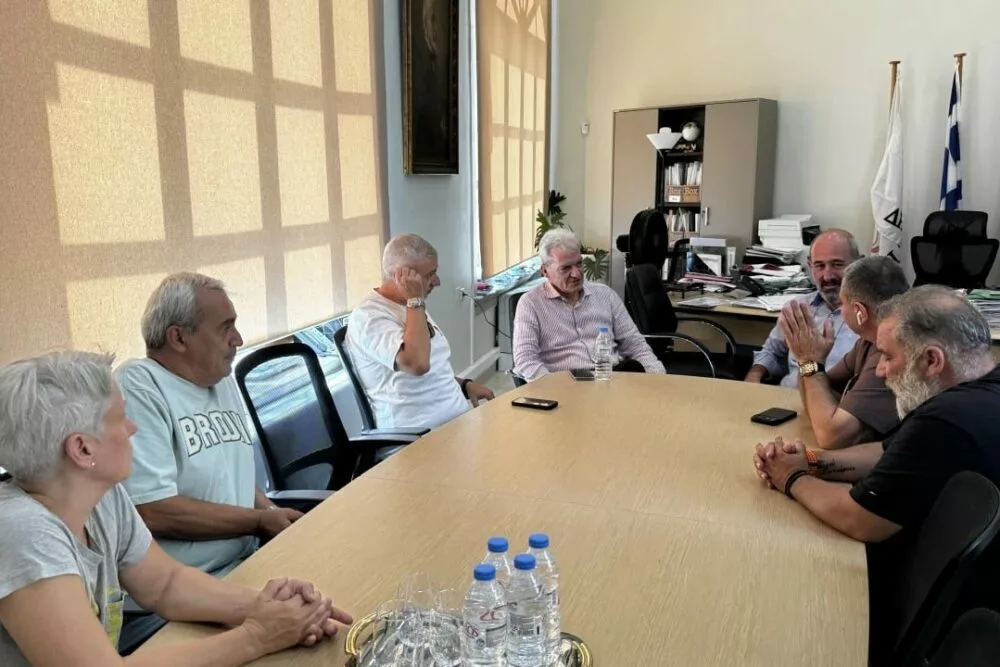 Συνάντηση του Εργοτέλη με τον Δήμο Ηρακλείου – Σε πρώτο πλάνο το Μαρτινέγκο