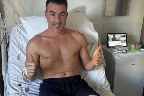 Χειρουργήθηκε με επιτυχία ο Σωτηρίου