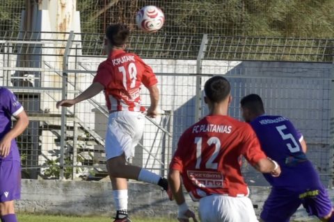 Πλατανιάς: Με μία απουσία κόντρα στον Πανακρωτηριακό