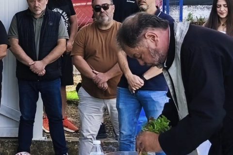 Χανιά: Αγιασμός πριν από την πρεμιέρα!