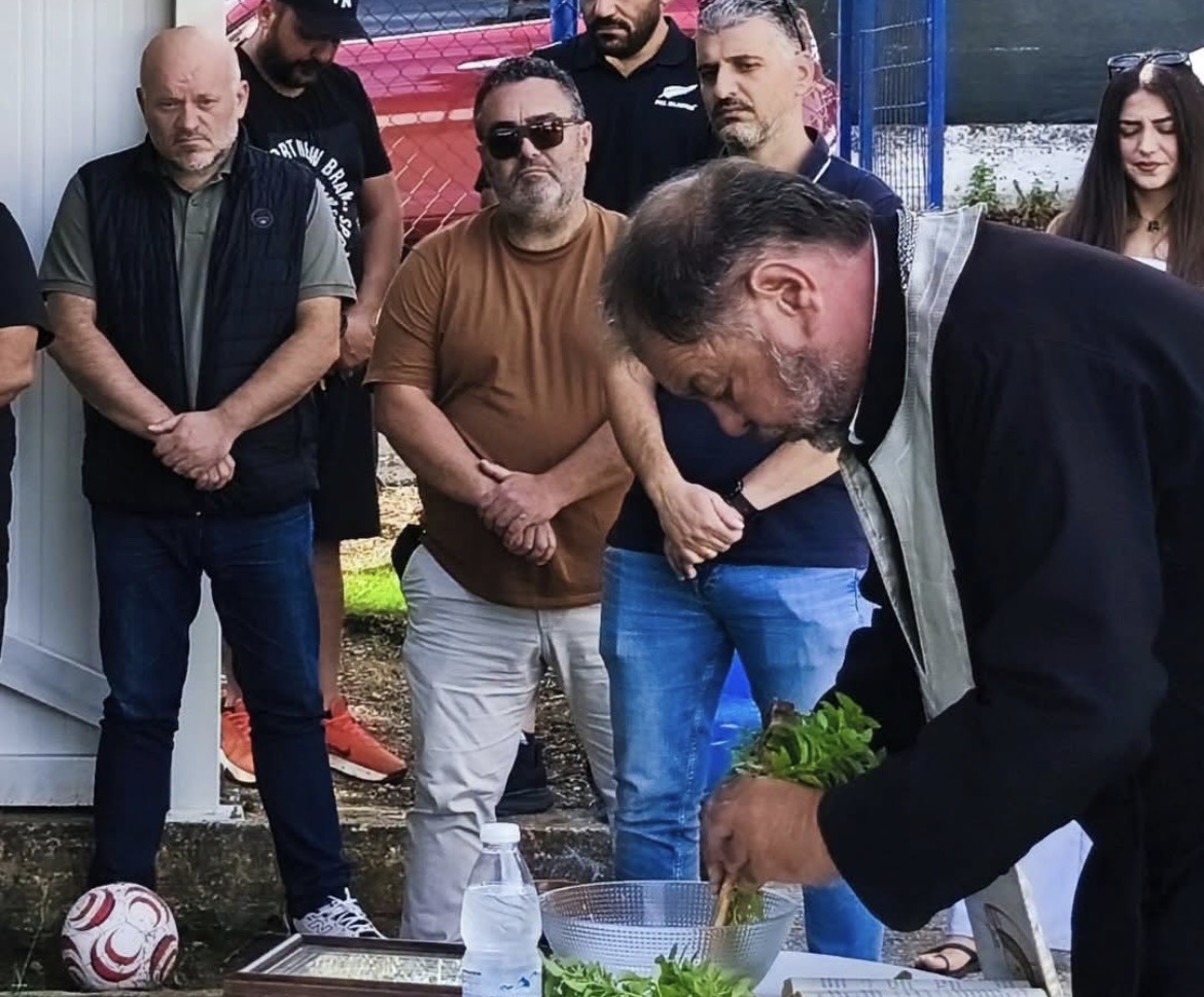 Χανιά: Αγιασμός πριν από την πρεμιέρα!