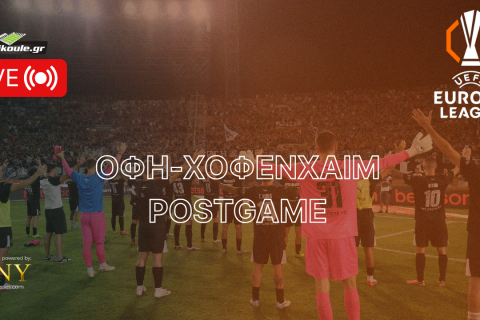 Live Streaming | Ζωντανά το Pre Game του ΟΦΗ-Χόφενχαϊμ από το Gentikoule