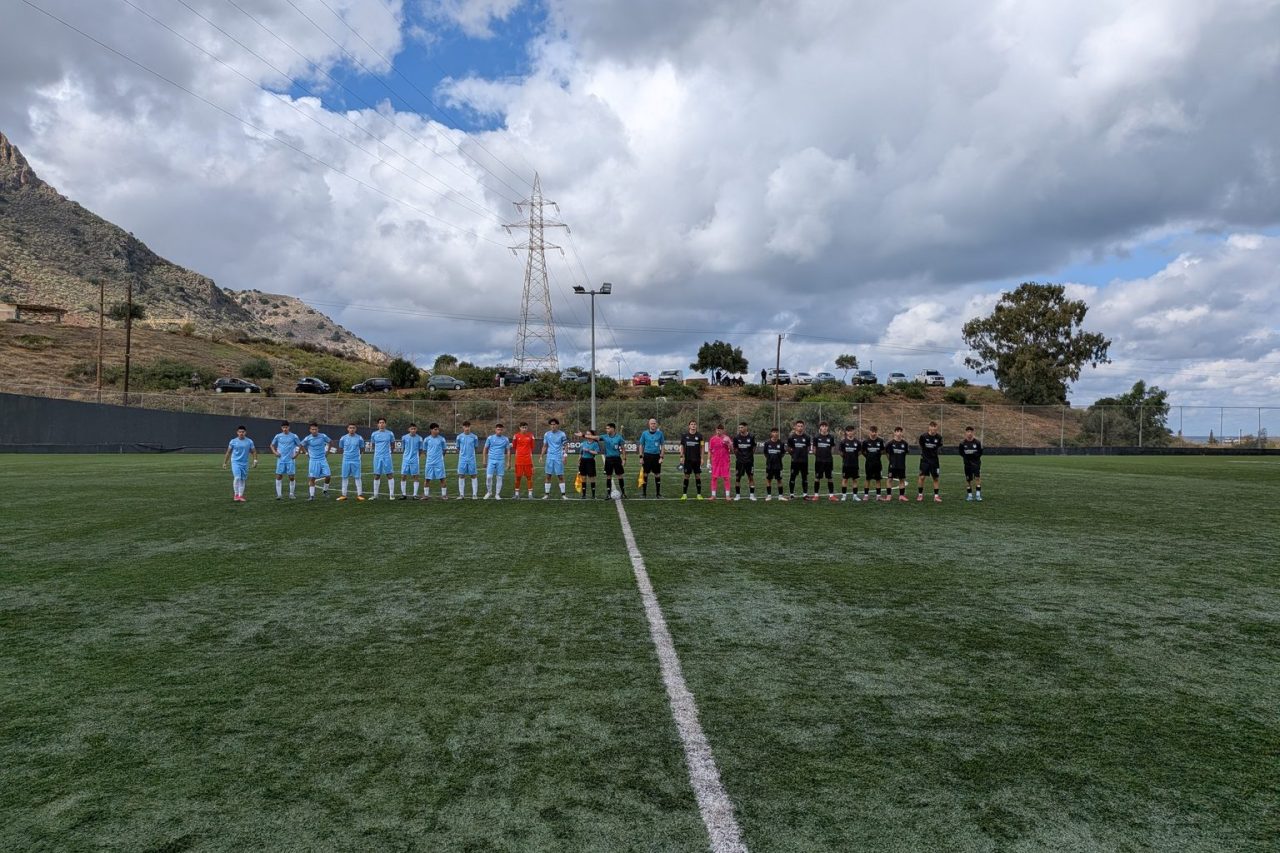Aκόμη μία νίκη για την Κ17 που παραμένει ψηλά στη βαθμολογία