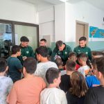 Γιούχτας: Επίσκεψη στο 1ο Δημοτικό Σχολείο Αρχανών