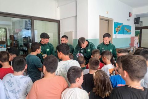 Γιούχτας: Επίσκεψη στο 1ο Δημοτικό Σχολείο Αρχανών