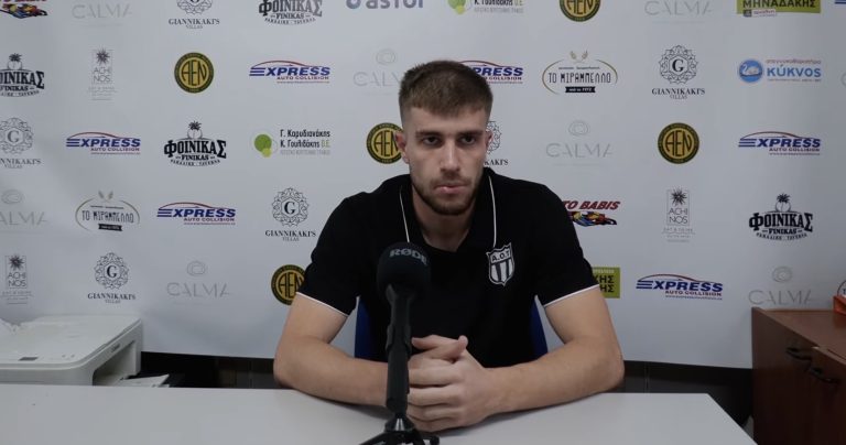 Αραμπατζής: “Ανταποκριθήκαμε στο πλάνο του προπονητή – Θα παραμείνουμε στην κατηγορία”