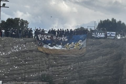 Χερσόνησος: Έδωσαν το «παρών» οι φίλαθλοι της ομάδας με τον δικό τους ξεχωριστό τρόπο!