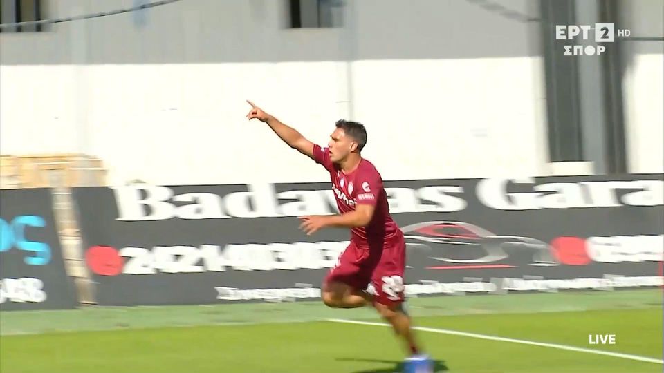 Video | Νίκη Βόλου – ΑΕΛ 0-1: Σκόραρε ξανά ο Νοικοκυράκης
