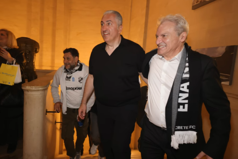Video | Ακούστε ολόκληρη τη συνέντευξη του Αλέξη Καλοκαιρινού στον ΣΠΟΡ FM 104,2 για το νέο γήπεδο του ΟΦΗ