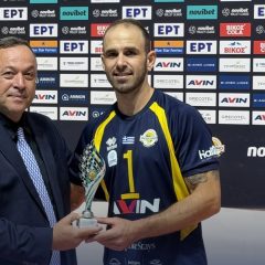 Ο MVP του Ρεθύμνου Θάνος Μαρούλης: «Στο βόλεϊ τίποτα δεν γίνεται στην τύχη…»