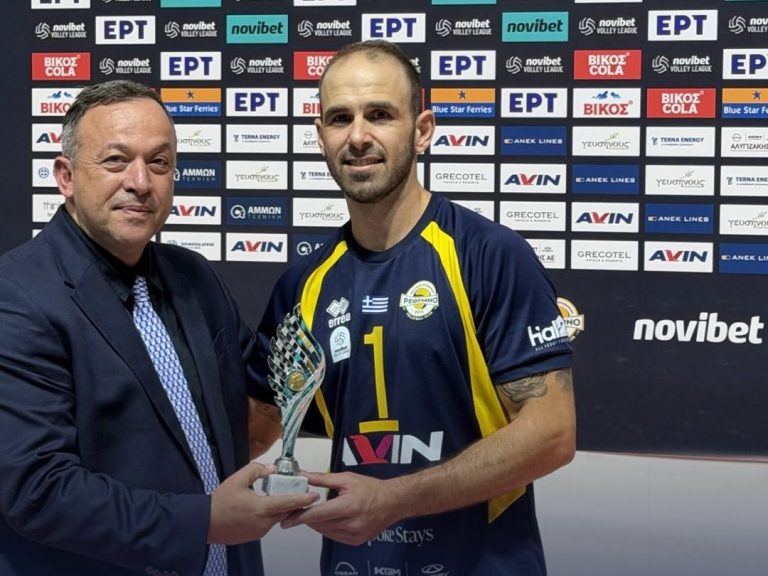 Ο MVP του Ρεθύμνου Θάνος Μαρούλης: «Στο βόλεϊ τίποτα δεν γίνεται στην τύχη…»