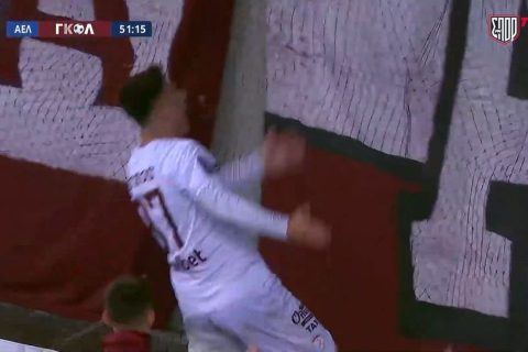 Ο Νίτσος κάνει το 1-0 για την ΑΕΛ κόντρα στον ΟΦΗ | VIDEO
