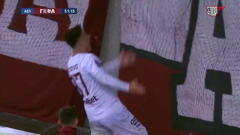 Ο Νίτσος κάνει το 1-0 για την ΑΕΛ κόντρα στον ΟΦΗ | VIDEO