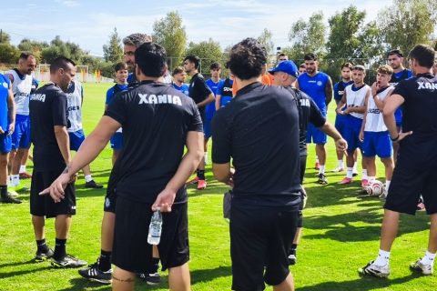 Xανιά: Συνεχίζεται κανονικά η προετοιμασία για το παιχνίδι με τον Εργοτέλη