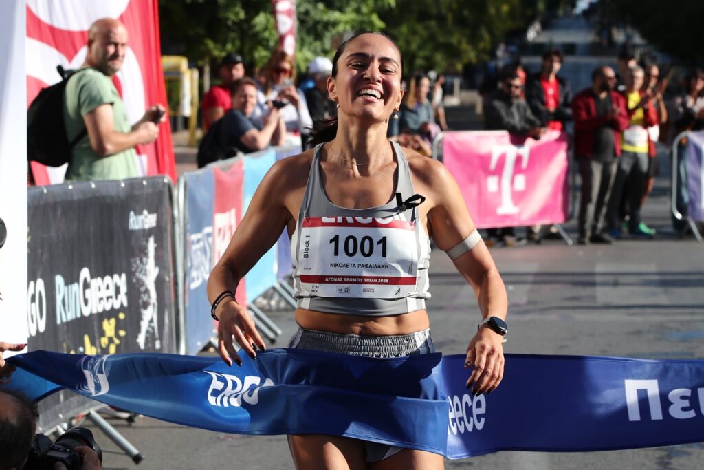 Μεγάλη πρωταγωνίστρια και στο Run Greece του Πειραιά η Νικολέτα Ραφαϊλάκη!